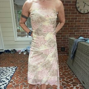 strapless dress